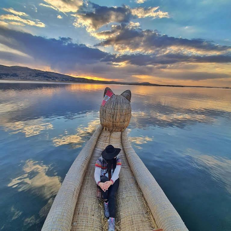 Вилла Uros Caminos Del Titicaca Peru Пуно Экстерьер фото