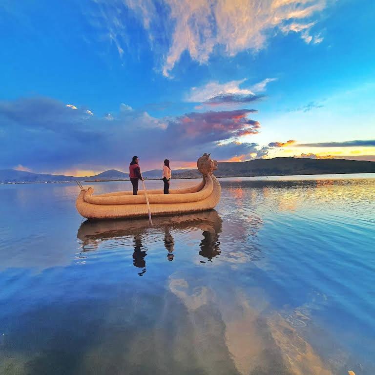 Вилла Uros Caminos Del Titicaca Peru Пуно Экстерьер фото