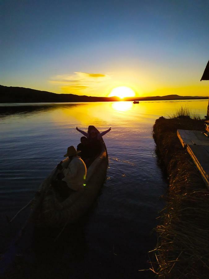 Вилла Uros Caminos Del Titicaca Peru Пуно Экстерьер фото