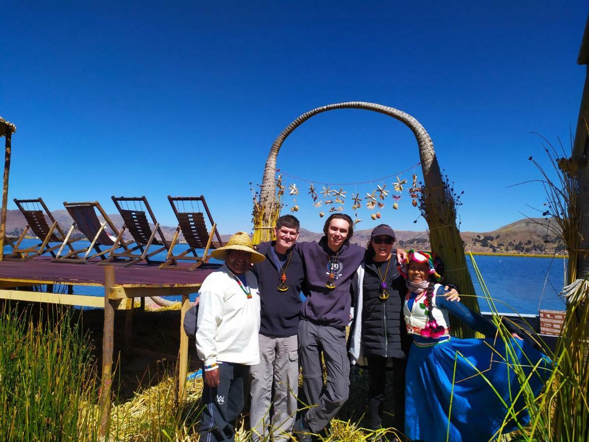 Вилла Uros Caminos Del Titicaca Peru Пуно Экстерьер фото