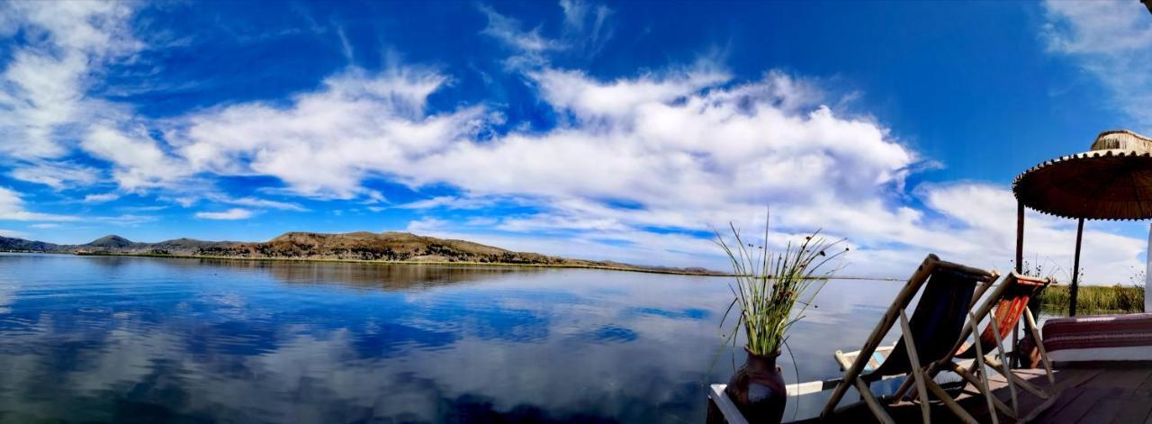 Вилла Uros Caminos Del Titicaca Peru Пуно Экстерьер фото